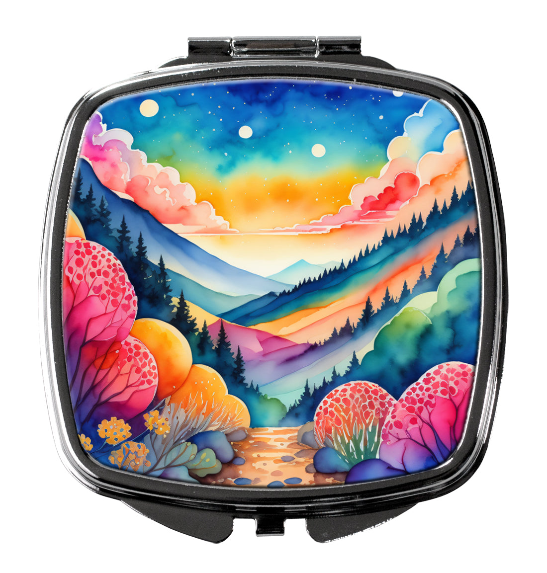 Colorful Brunia Compact Mirror