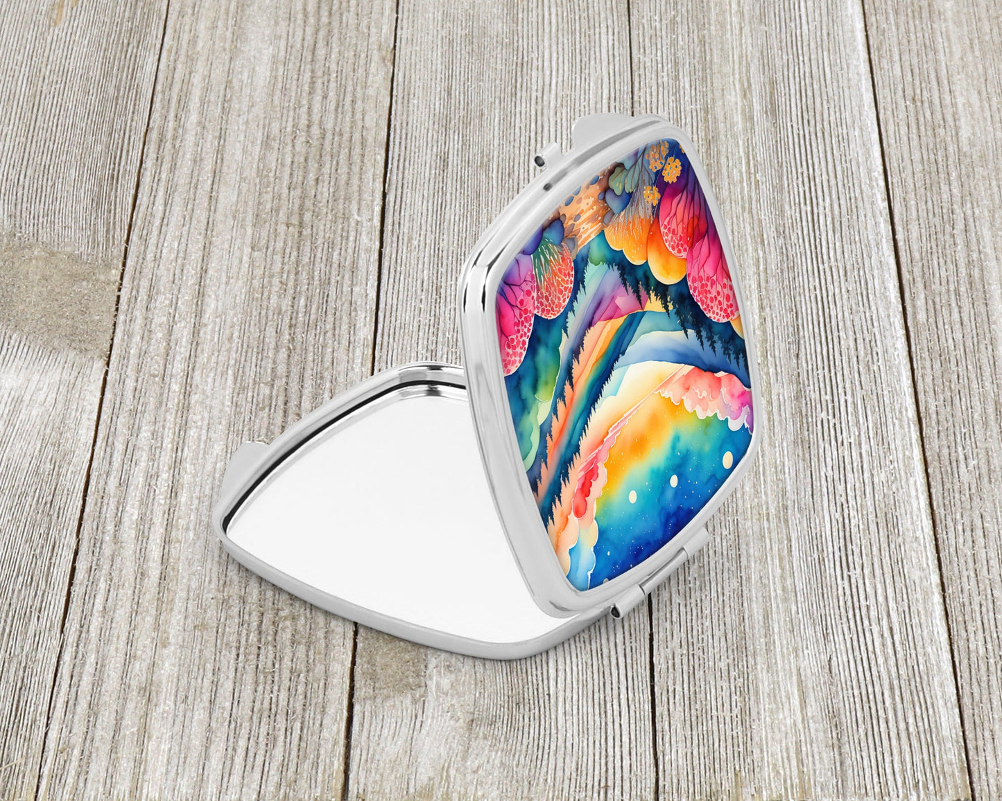 Colorful Brunia Compact Mirror
